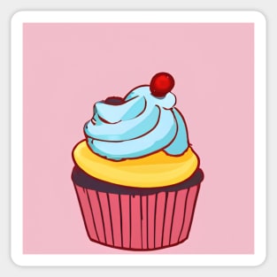 Cupcake Sticker